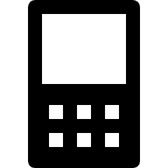 Mobile Phone 1 Icon from Nova Solid Set