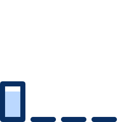 Mobile Phone Signal Low Icon from Cyber Duotone Set