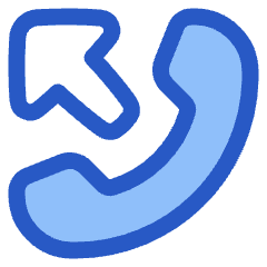 Outgoing Call Icon from Plump Duo Set