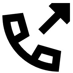 Outgoing Call Icon from Sharp Remix Set