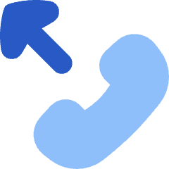 Outgoing Call Icon from Flex Flat Set