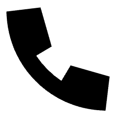 Phone Icon from Sharp Solid Set