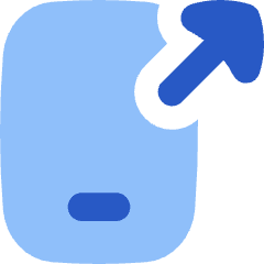 Phone Add To Home Screen Icon from Flex Flat Set