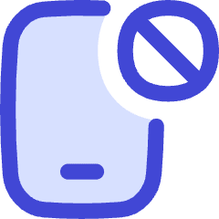 Phone App Blocking Icon from Flex Duo Set