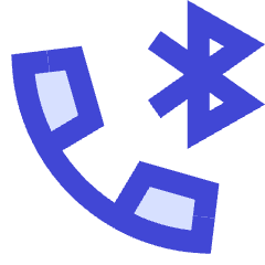 Phone Call Bluetooth Speaker Icon from Sharp Duo Set