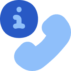 Phone Call Caller Id Information Center Icon from Flex Flat Set