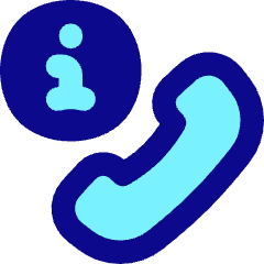 Phone Call Caller Id Information Center Icon from Flex Pop Set