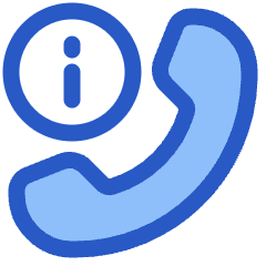Phone Call Caller Id Information Center Icon from Plump Duo Set