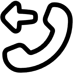 Phone Call Forwarded Icon from Plump Line Set