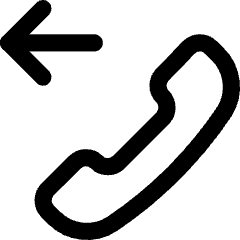 Phone Call Forwarded Icon from Core Line Set
