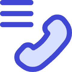 Phone Call Log History Icon from Flex Duo Set