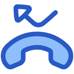 Phone Call Missed Icon from Plump Duo Set