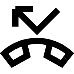 Phone Call Missed Icon from Sharp Line Set