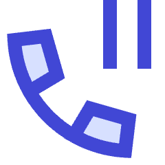 Phone Call Pause Icon from Sharp Duo Set