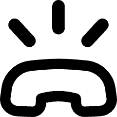 Phone Call Ring Volume Icon from Flex Remix Set