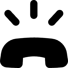 Phone Call Ring Volume Icon from Flex Solid Set