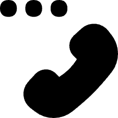 Phone Call Setting Icon from Flex Solid Set
