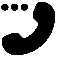 Phone Call Setting Icon from Plump Solid Set