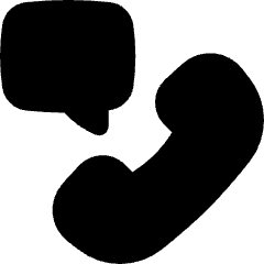 Phone Call Voicemail Message Icon from Flex Solid Set