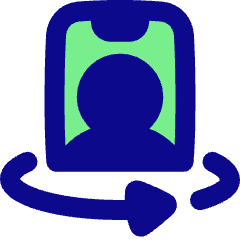 Phone Camera Front Icon from Plump Pop Set