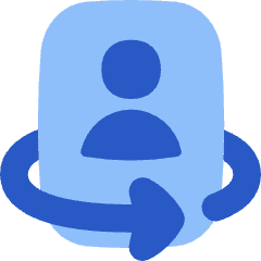 Phone Camera Front Icon from Flex Flat Set