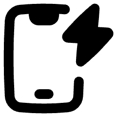 Phone Charging Icon from Plump Remix Set