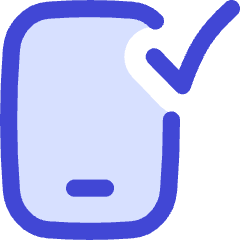 Phone Check Confirm Icon from Flex Duo Set