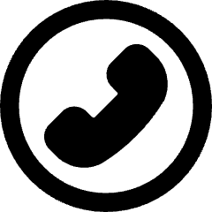 Phone Circle Icon from Core Remix Set