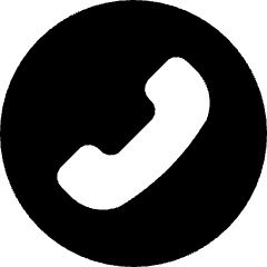 Phone Circle Icon from Core Solid Set