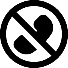 Phone Circle Off Icon from Core Remix Set