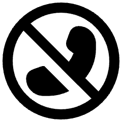 Phone Circle Off Icon from Plump Remix Set