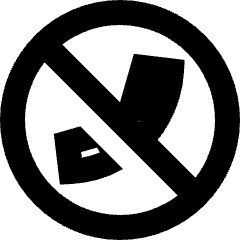 Phone Circle Off Icon from Sharp Remix Set