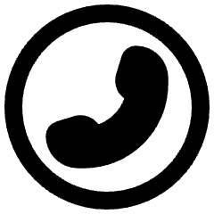 Phone Circle Icon from Plump Remix Set