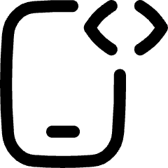 Phone Developer Mode Icon from Flex Line Set