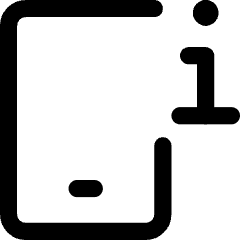 Phone Device Information Icon from Core Line Set