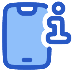 Phone Device Information Icon from Plump Duo Set