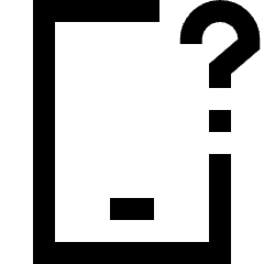 Phone Device Unknown Icon from Sharp Line Set