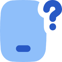Phone Device Unknown Icon from Flex Flat Set