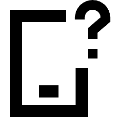 Phone Device Unknown Icon from Sharp Solid Set