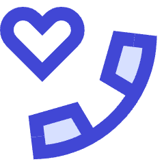 Phone Favorite Heart Icon from Sharp Duo Set