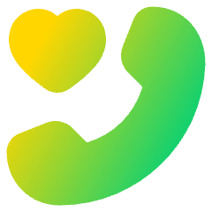 Phone Favorite Heart Icon from Plump Gradient Set
