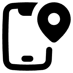 Phone Location Icon from Plump Remix Set