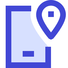 Phone Location Icon from Sharp Duo Set