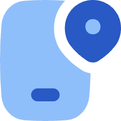 Phone Location Icon from Flex Flat Set