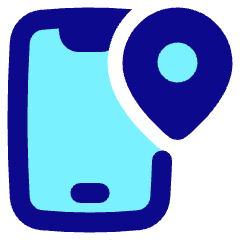 Phone Location Icon from Plump Pop Set
