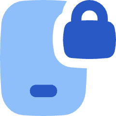 Phone Lock 1 Icon from Flex Flat Set