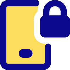 Phone Lock 1 Icon from Core Pop Set