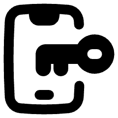 Phone Lock Icon from Plump Remix Set