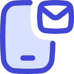 Phone Mail Icon from Flex Duo Set