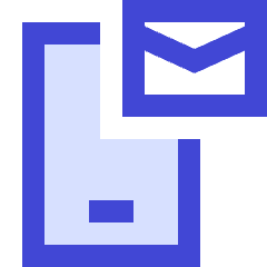 Phone Mail Icon from Sharp Duo Set
